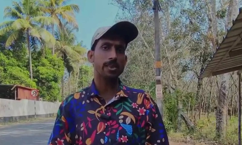young man complained to the police station