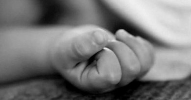 A one and a half year old boy met a tragic end after the TV fell on his body