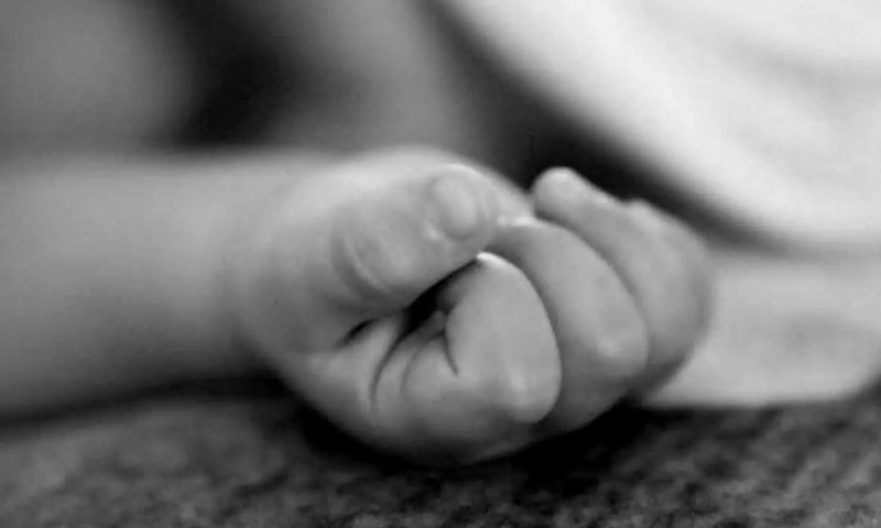 A one and a half year old boy met a tragic end after the TV fell on his body