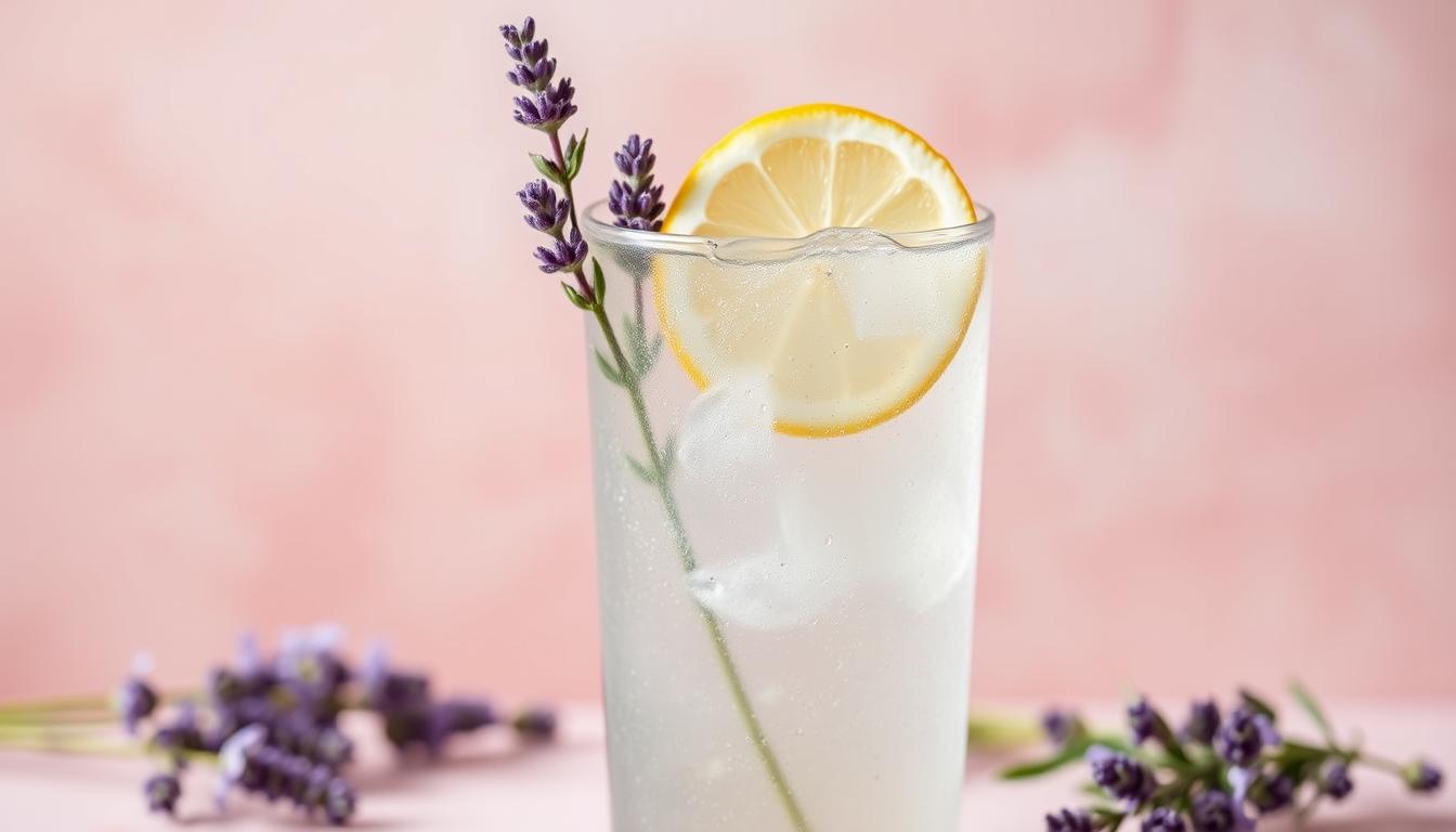 Lavender Lemonade Fizz refreshing beverages