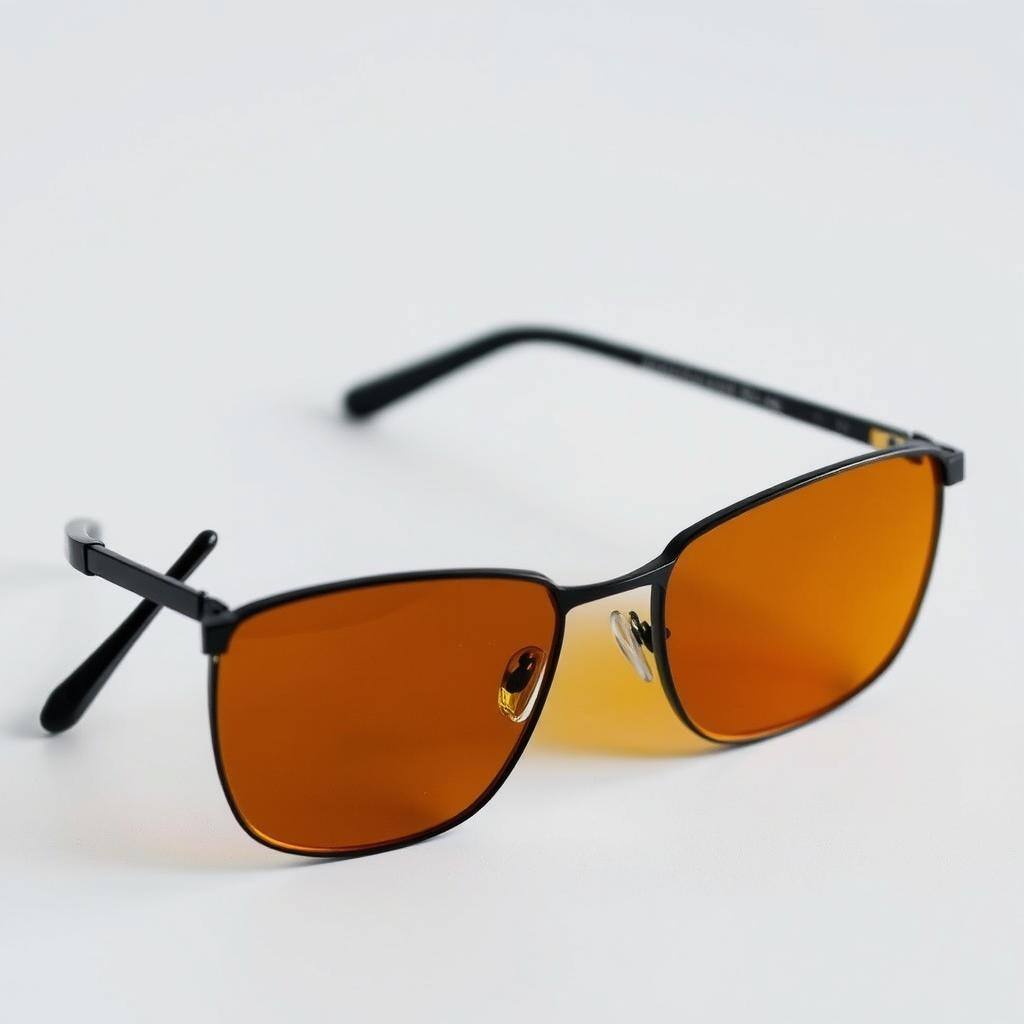 Blue light blocking glasses for reducing digital eye strain and improving sleep