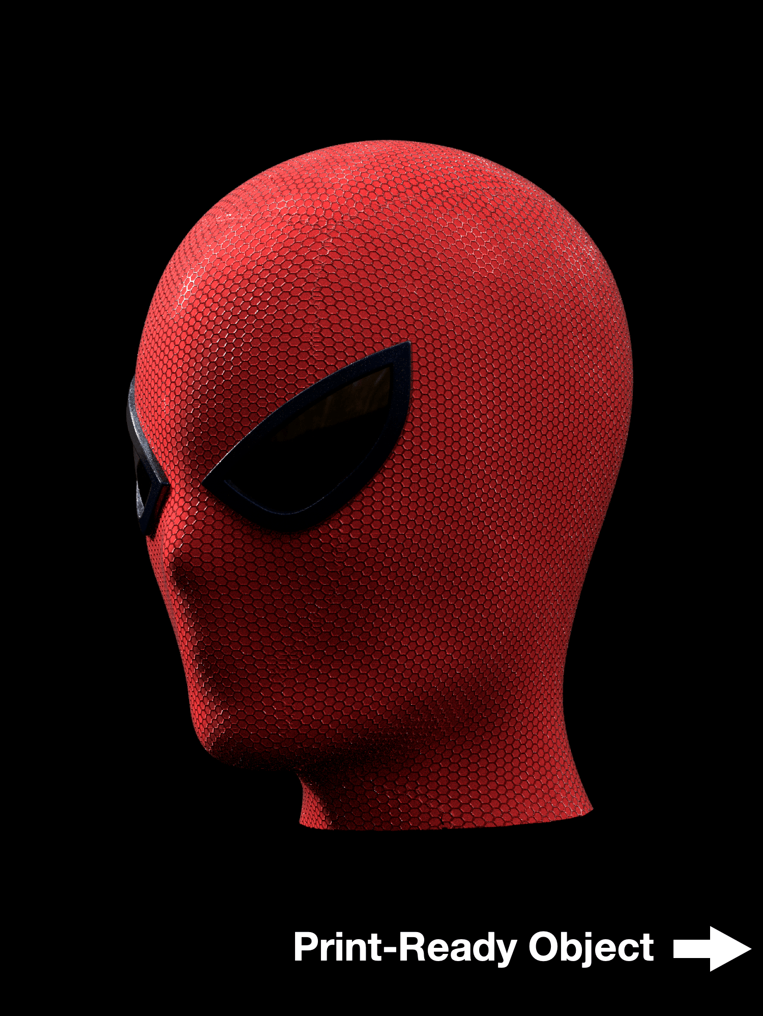 V1 Face Shell Mask - alternate view