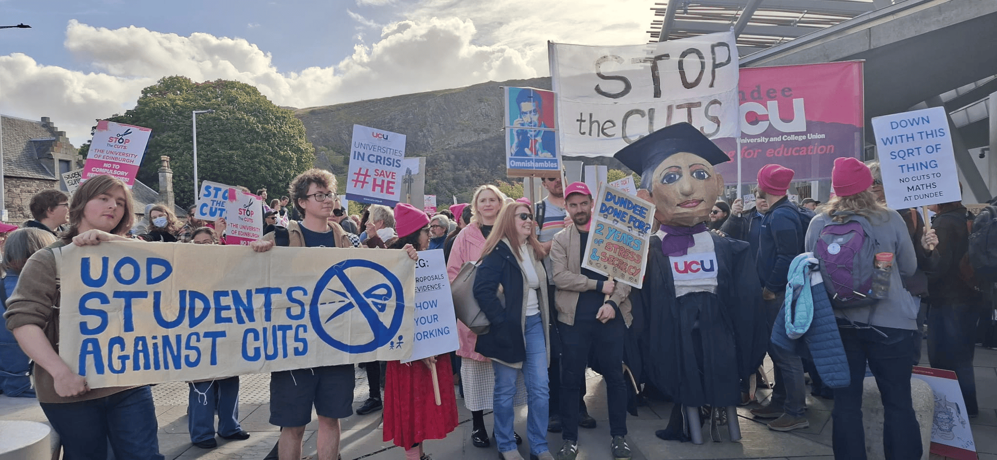Dundee University Braces for Major National Anti-Cuts Rally Tomorrow