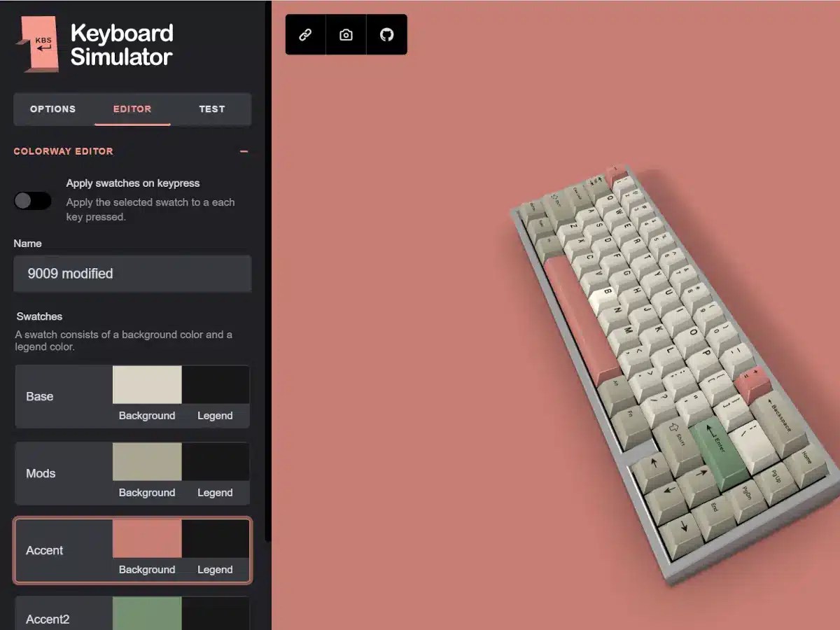 Create beautiful colorways with Keyboard Simulator The Keeblog