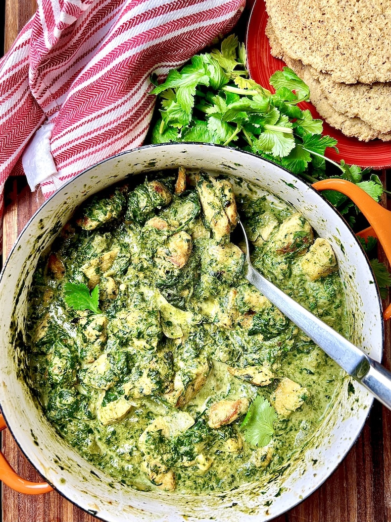 Chicken Spinach Curry