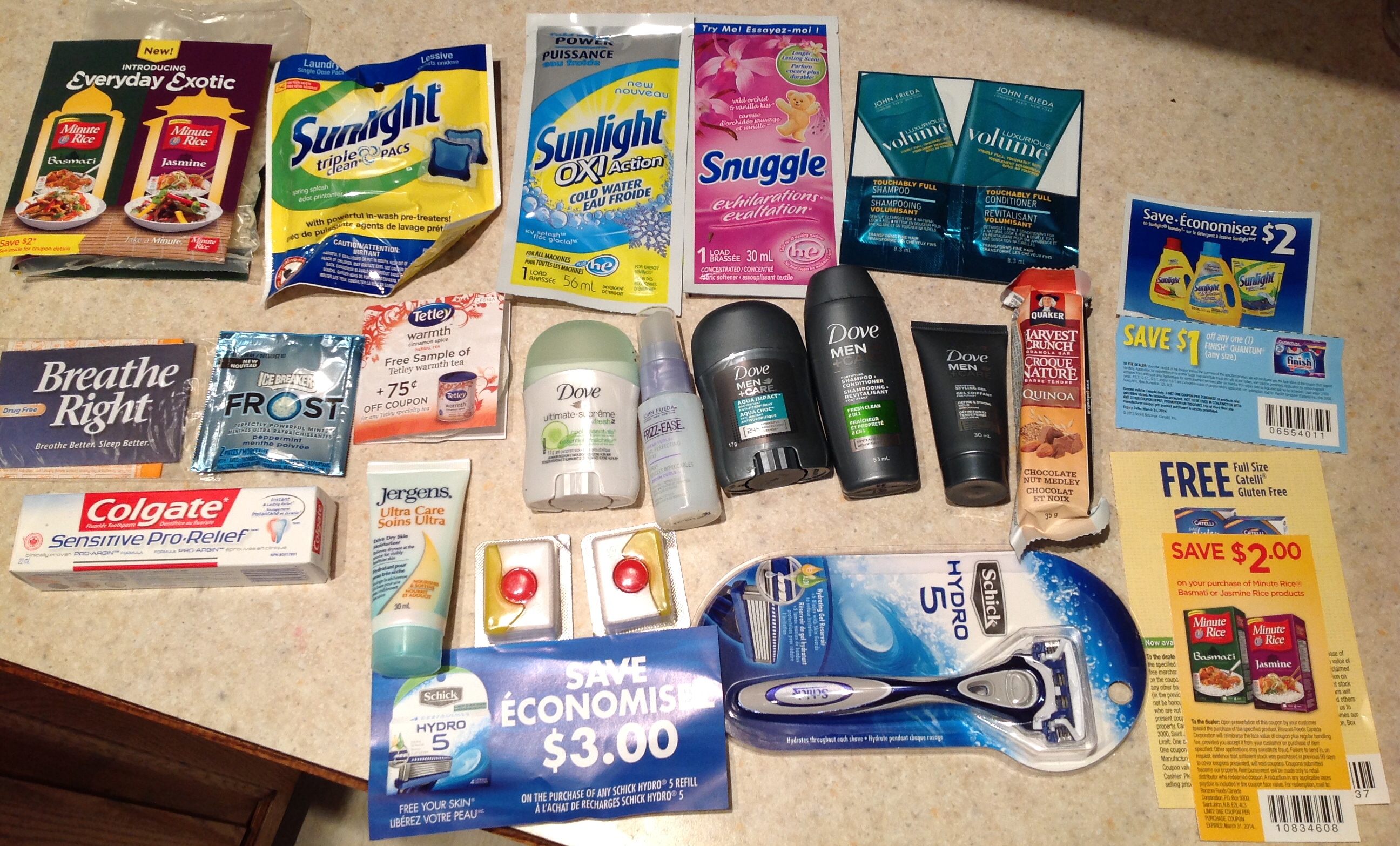 Free samples in the mail. Small in size, big in smiles. The Keswick Blog