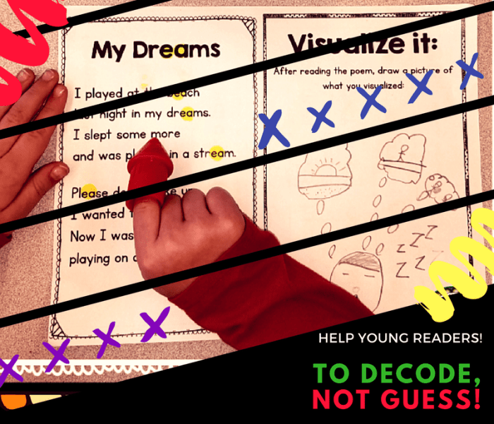 4 Tips to Motivate Struggling Readers to DECODE, not GUESS!