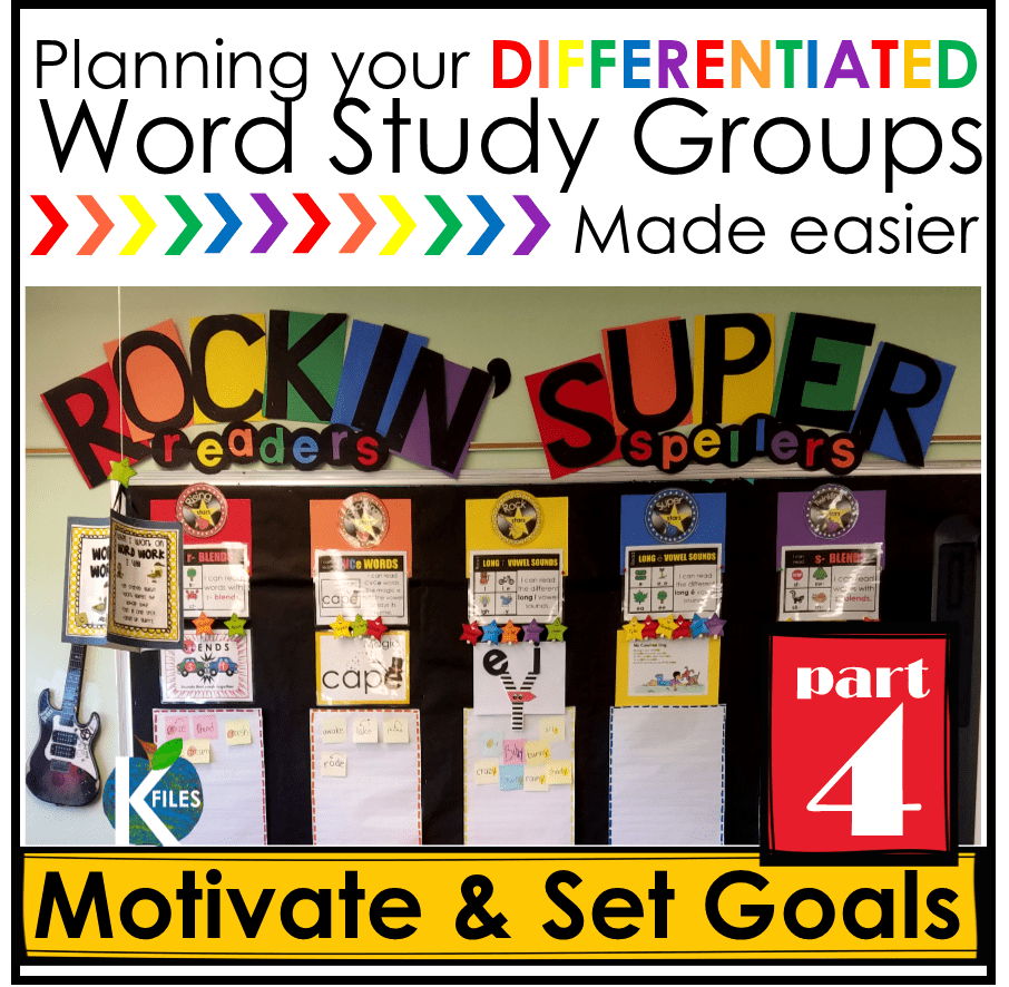 Words Their Way, OUR way Part 4: Motivation & Goal Setting