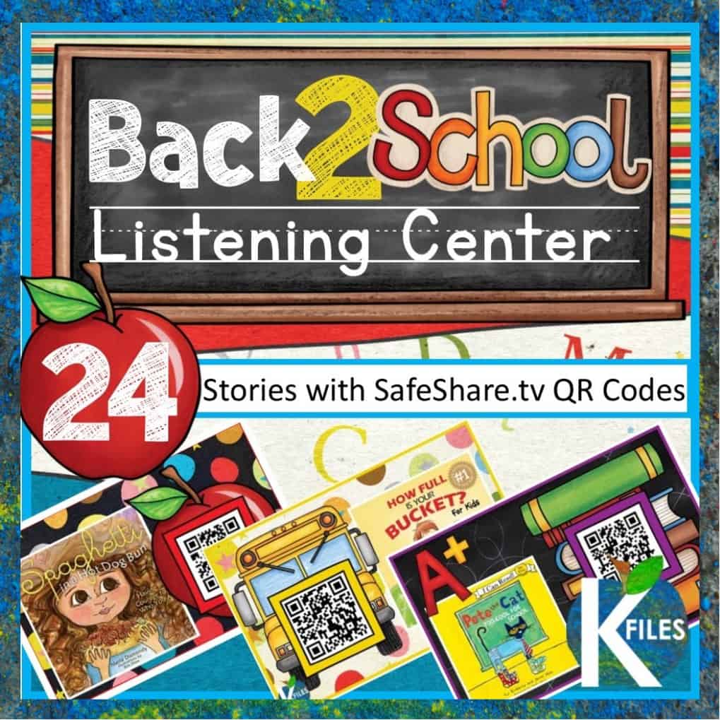 The Back to School Listening Center with QR Codes