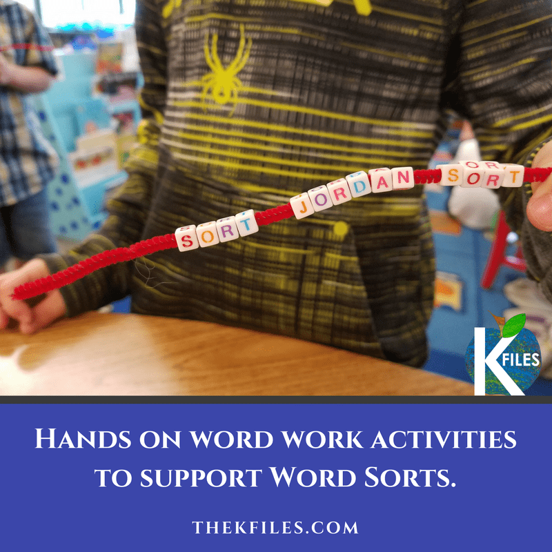 Hands-on Words Sorts
