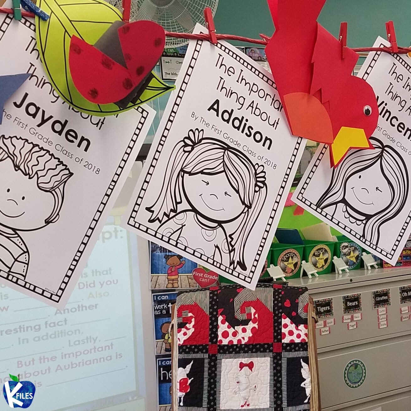 Beginning or End of the Year Class Writing Project: The Important Book