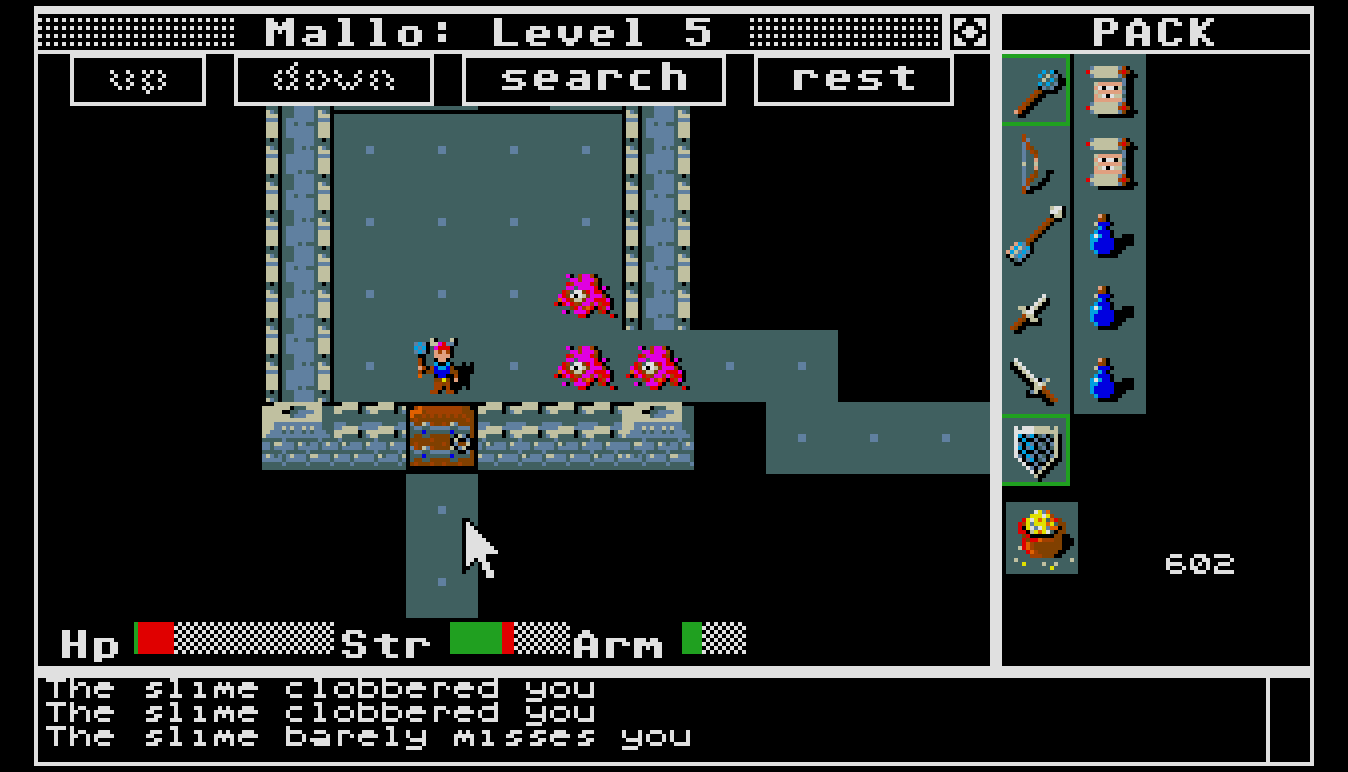 Rogue, Atari ST | The King of Grabs