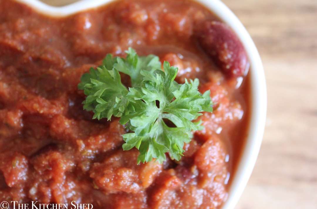 Clean Eating 5 Minute Bean Chilli