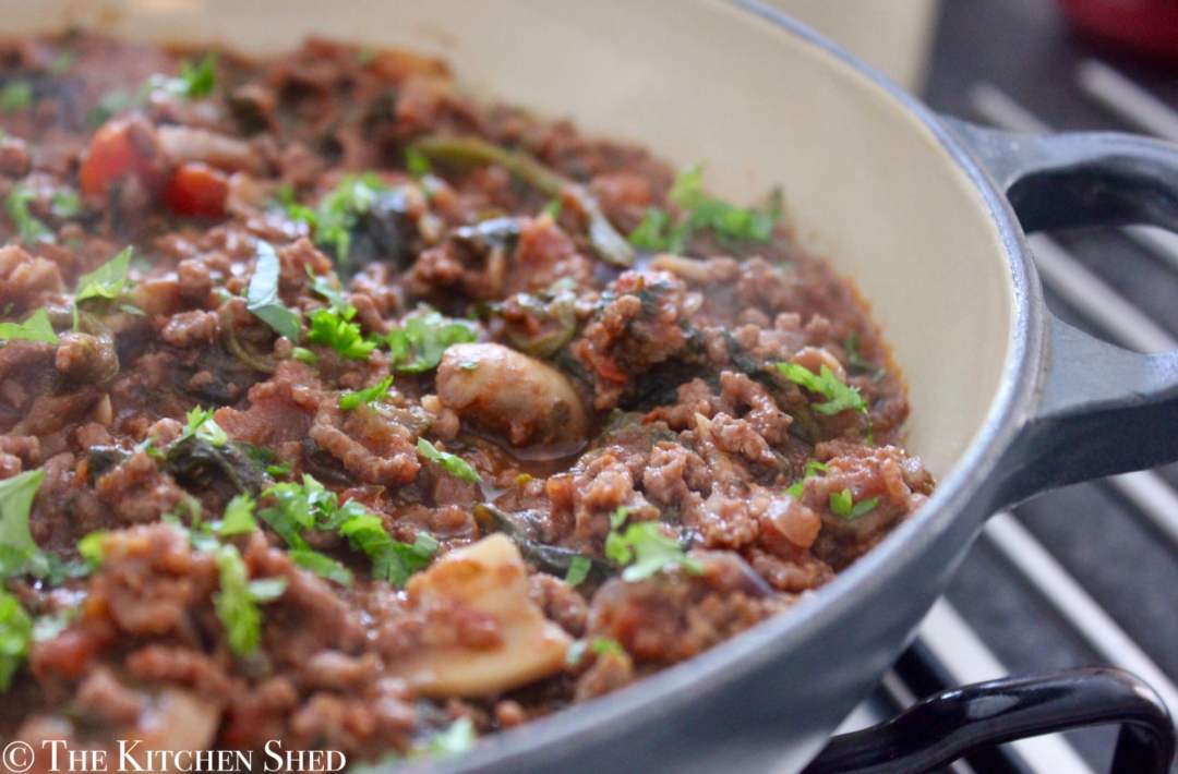 Clean Eating Organic Beef & Mushroom Bolognese