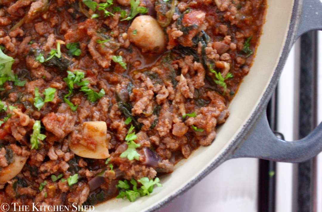 Clean Eating Organic Beef & Mushroom Bolognese