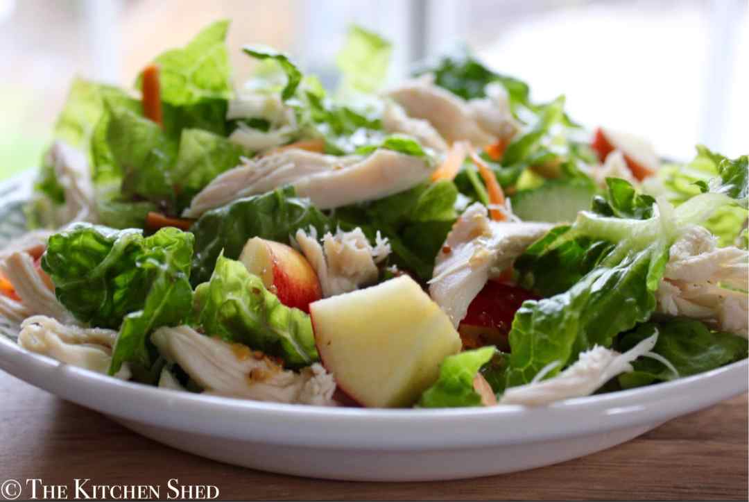 Clean Eating Winter Chicken & Apple Salad