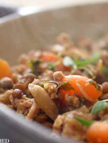 Clean Eating Turkey Lentil Savoury Mince 1