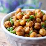 Clean Eating ActiFry Spicy Roasted Chickpeas