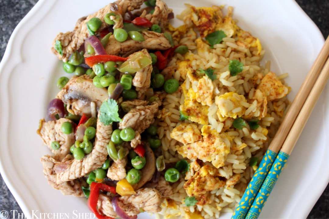 Meal delivery services are everywhere these days, and it's easy to see why. Clean Eating Chinese Turkey Pepper Stir Fry - The Kitchen Shed
