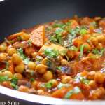 Clean Eating Chickpea, Sweet Potato & Spinach Curry 2