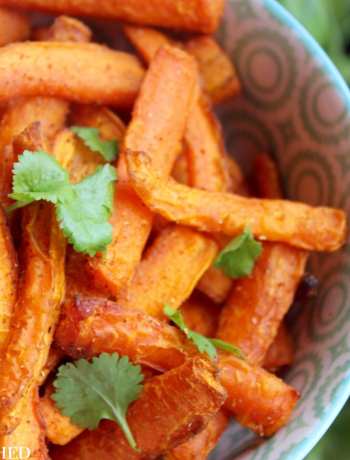 Clean Eating Coriander Carrot Chips 1