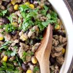 Clean Eating Turkey, Corn & Black Bean Tacos 3