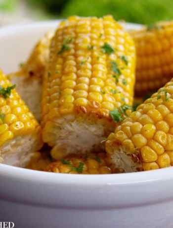 Clean Eating Oven Roasted Corn Cobs 1