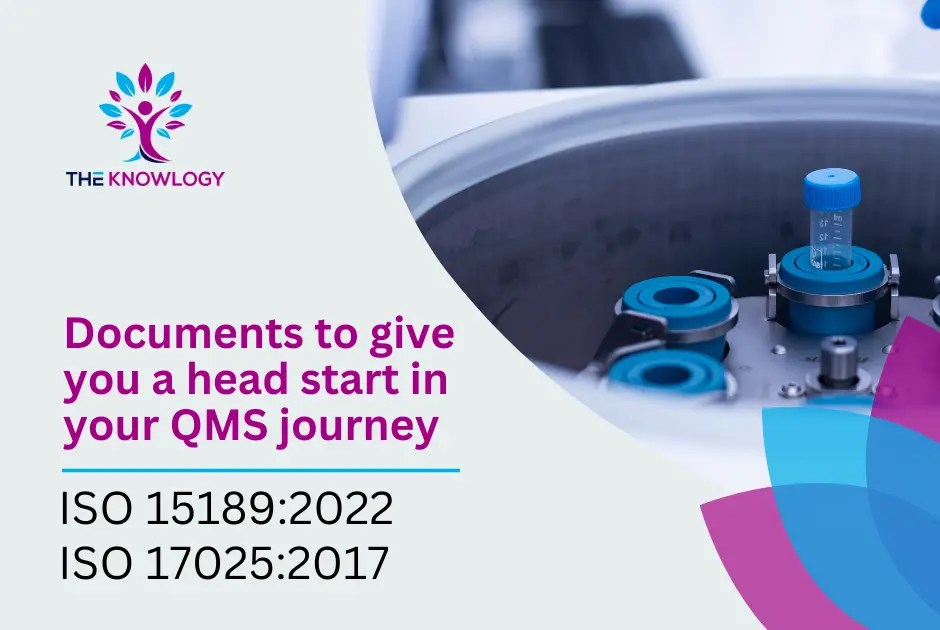 Document requirements – ISO 15189:2022, ISO 17025:2017
