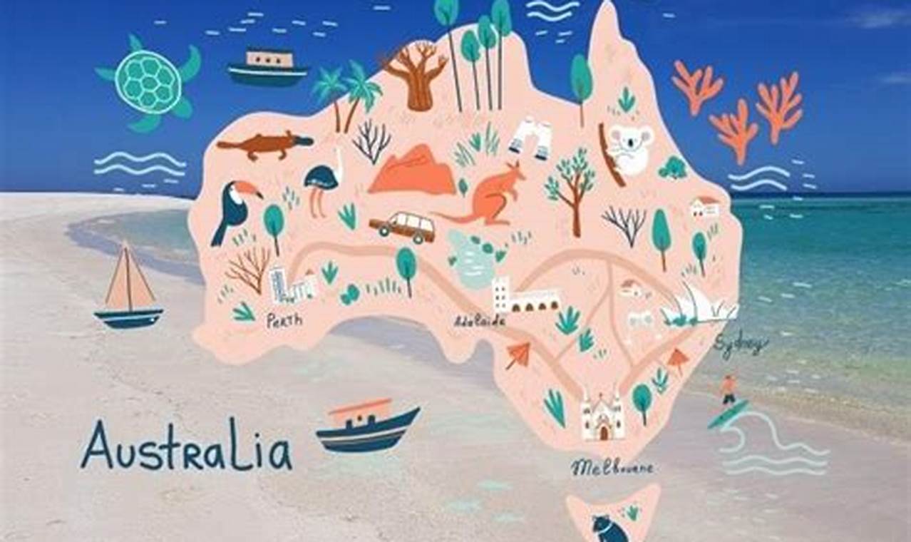 Explore Australia Famous Landmarks Map More Th 93 