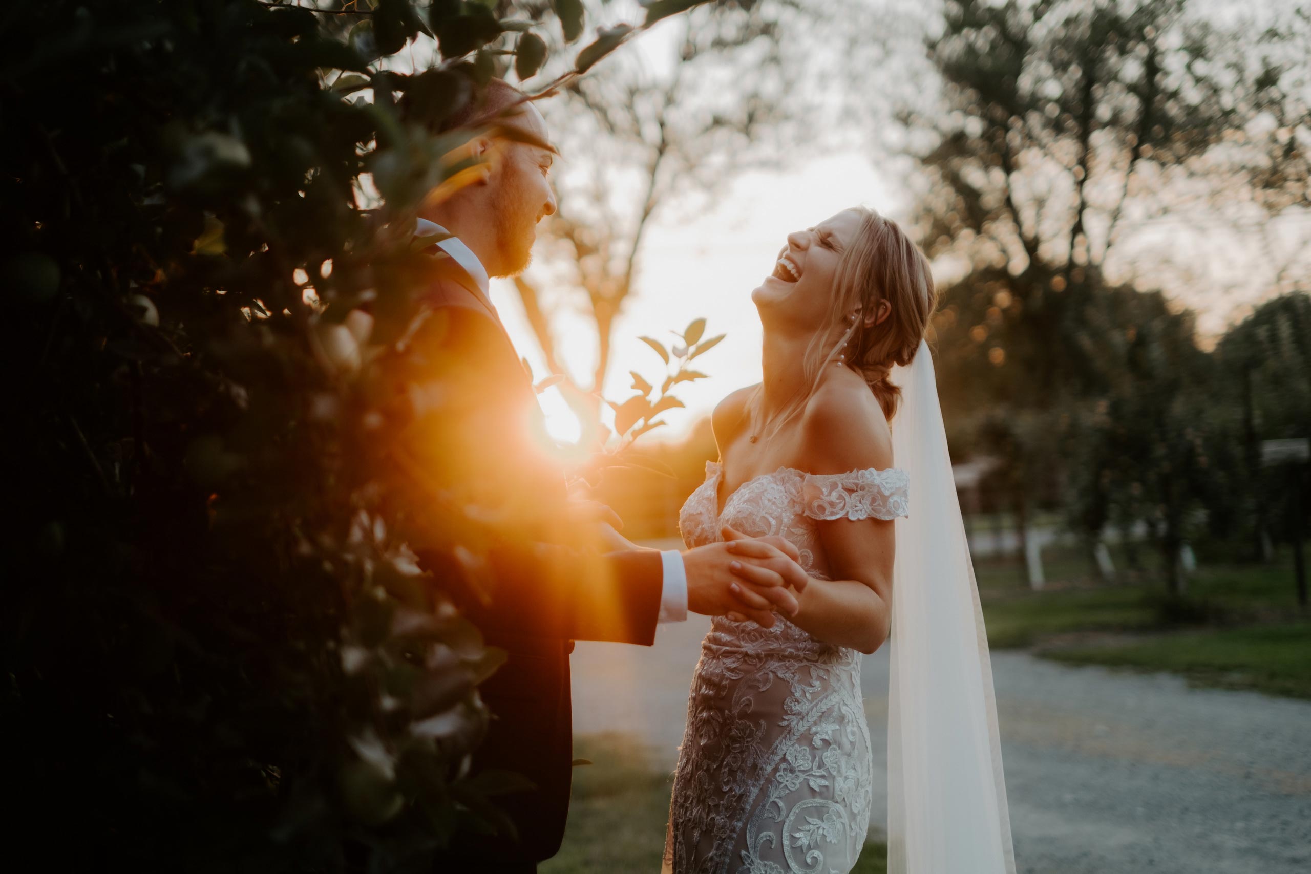 Featured image for “Emily & Matthew’s Rowdy Summer Wedding at County Line Orchard in Hobart, Indiana”