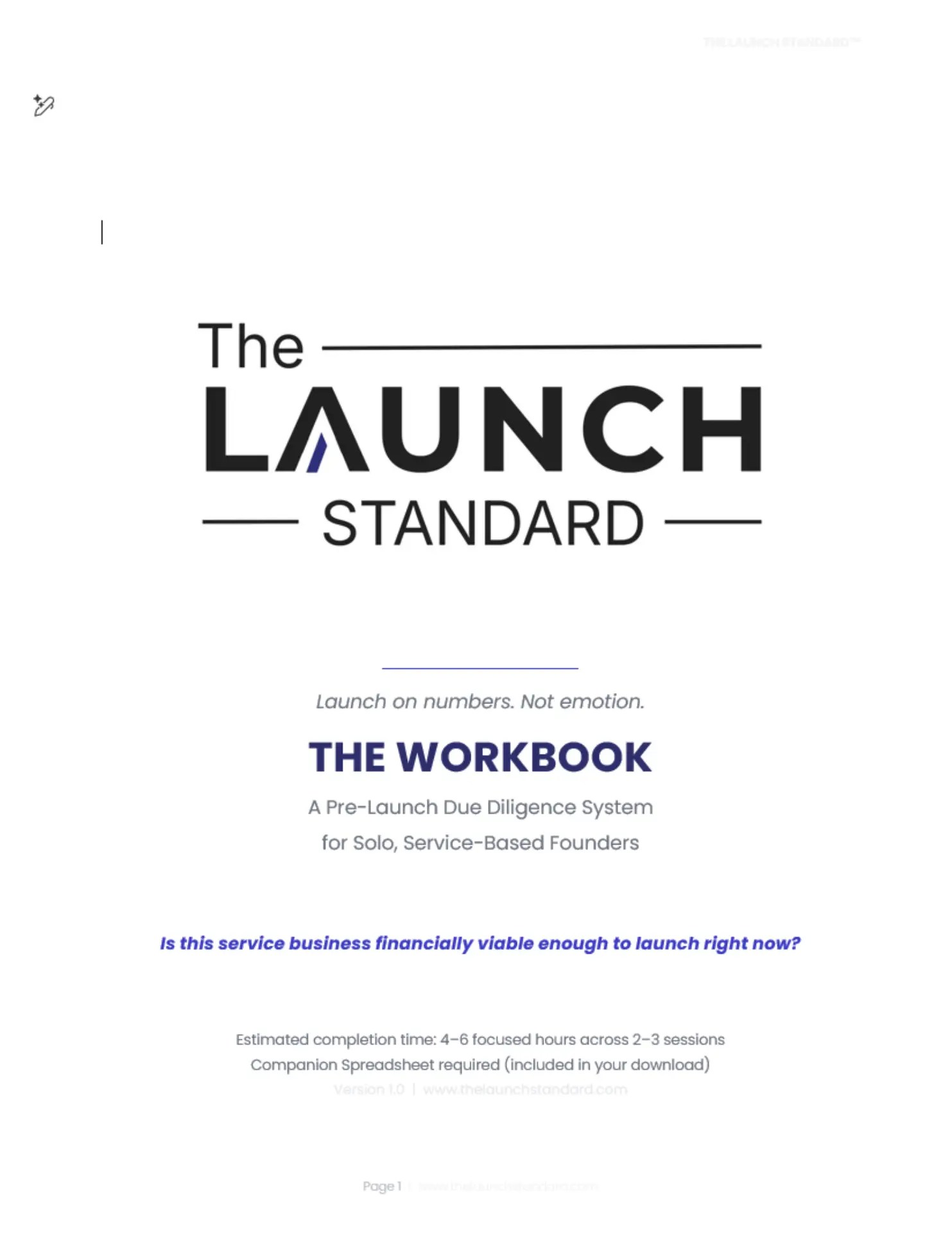 Picture of TLS Workbook