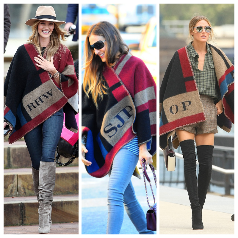 burberry pride poncho