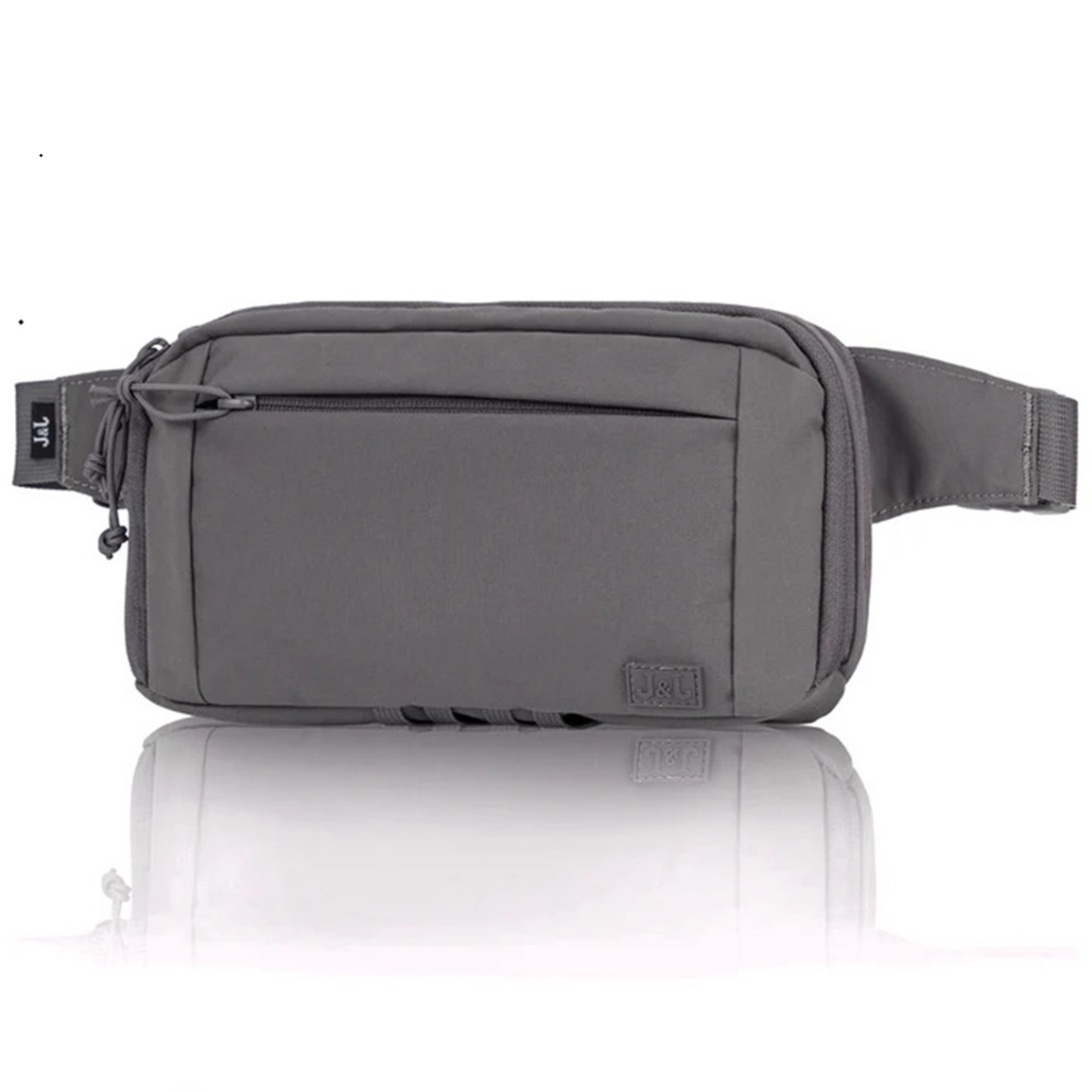 Jessie James Edgepack CCW Nylon Waist Pack with Quick-Draw Function - Grey