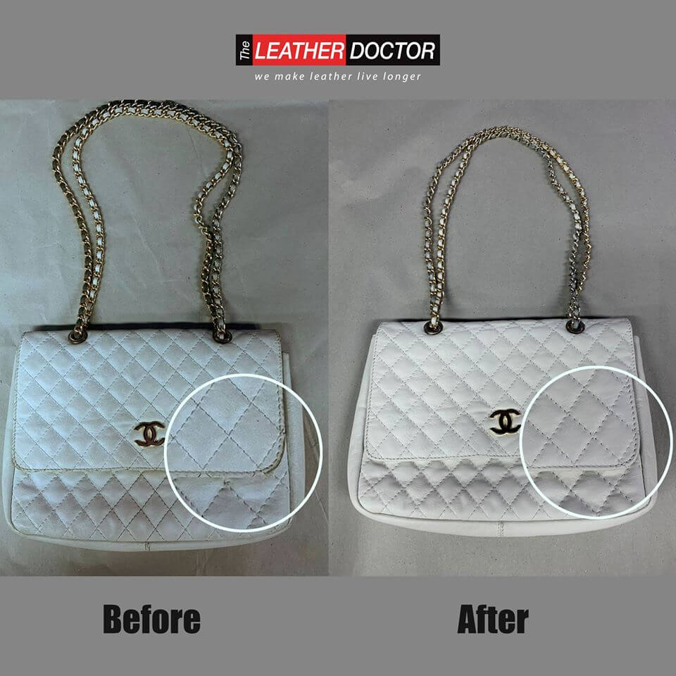 Our specialist methods ensure that this is fixed&nbsp;. Channel Purse Restoration Specialist In Leather Repairs Dubai The Leather Doctor
