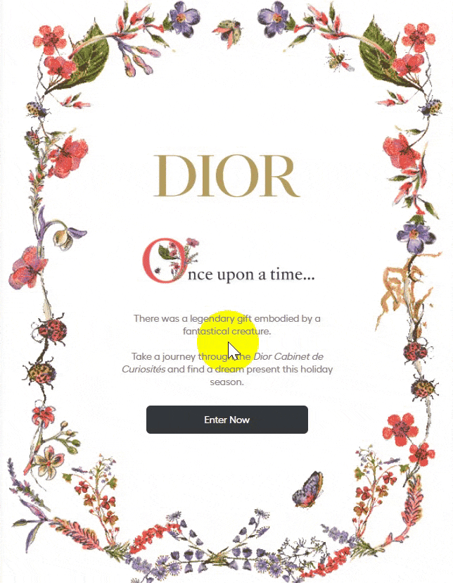 email design with an interactive survey