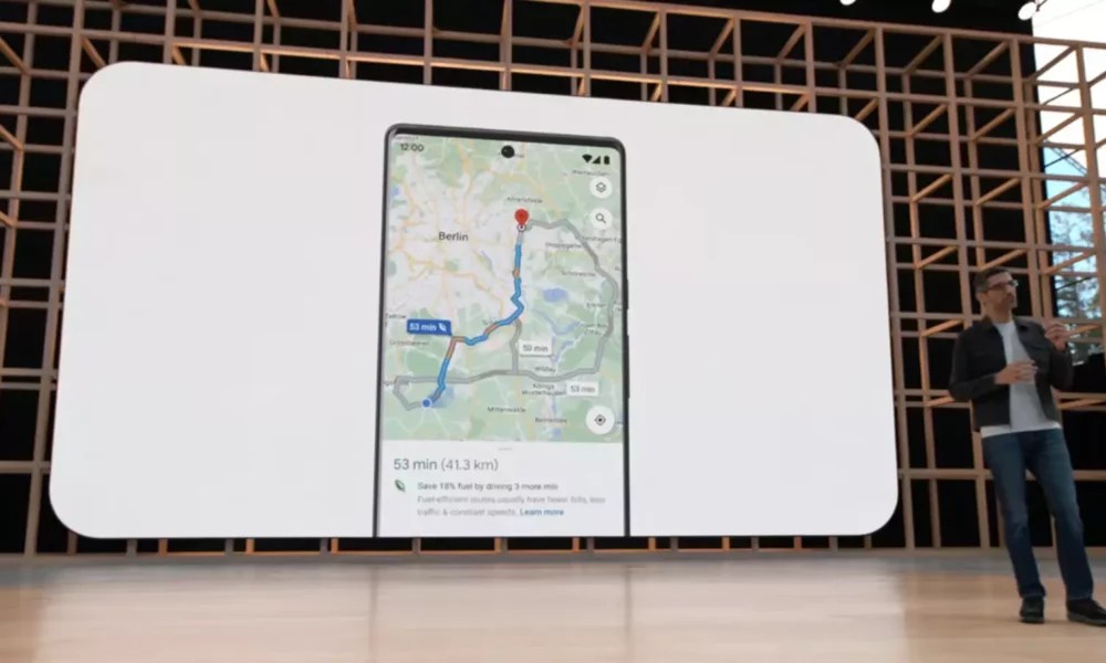 google maps update