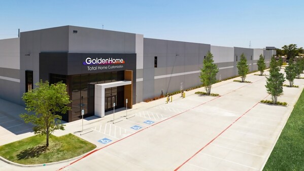 GoldenHome opens intelligent factory Dallas Texas dkaJPR
