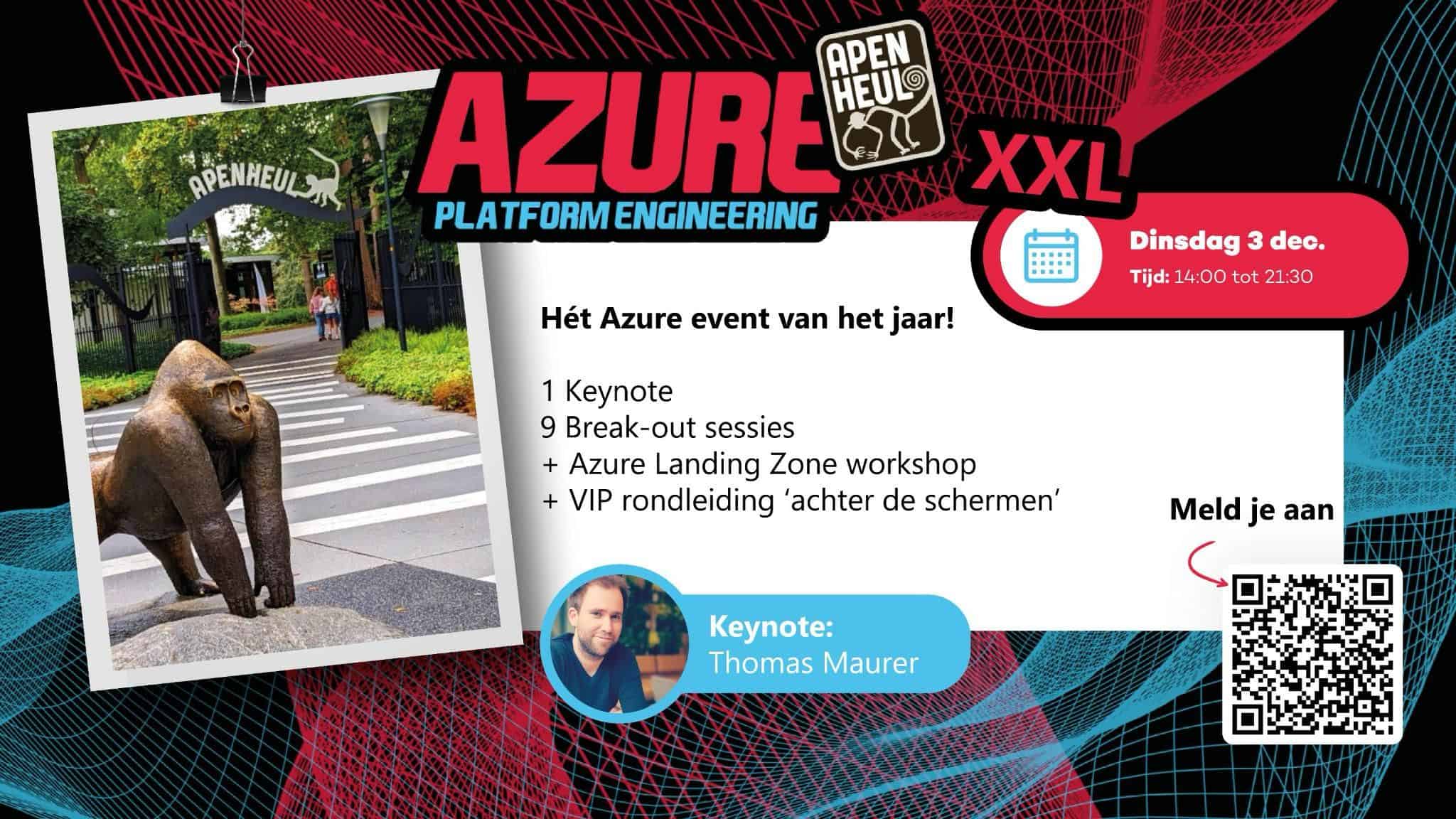 Speaking at the Azure Platform Engineering APE XXL event 2024
