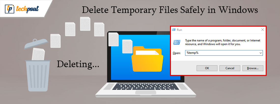 How to delete temporary files safely in Windows