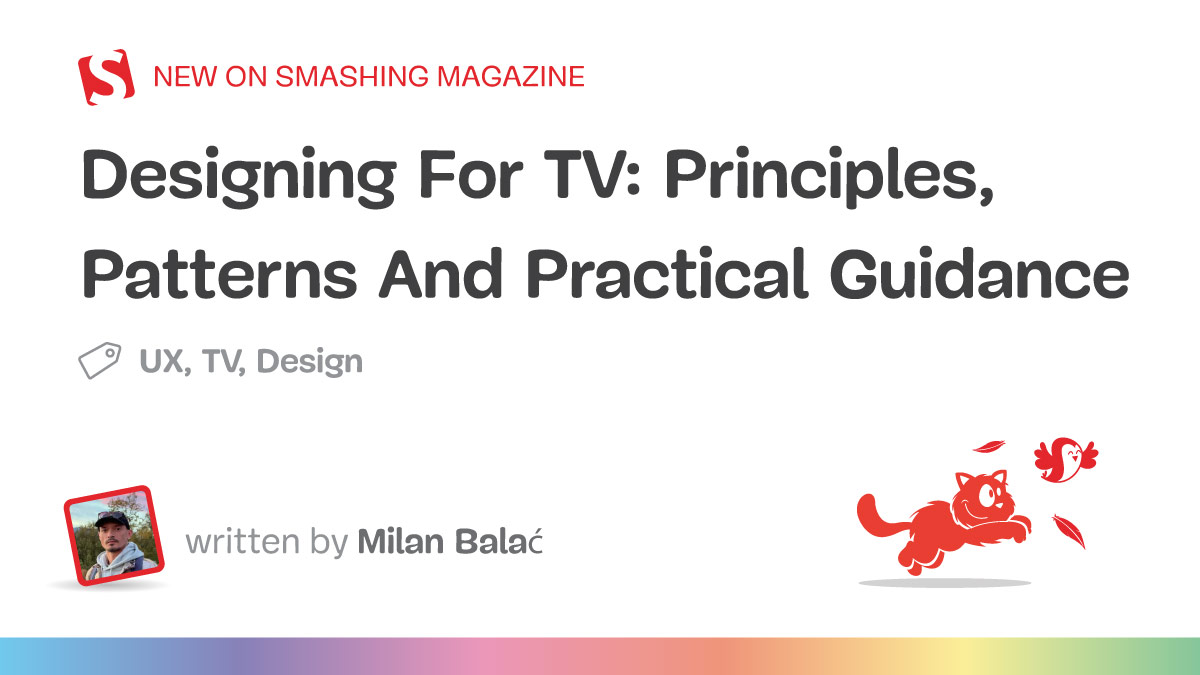designing tv principles patterns practical guidance