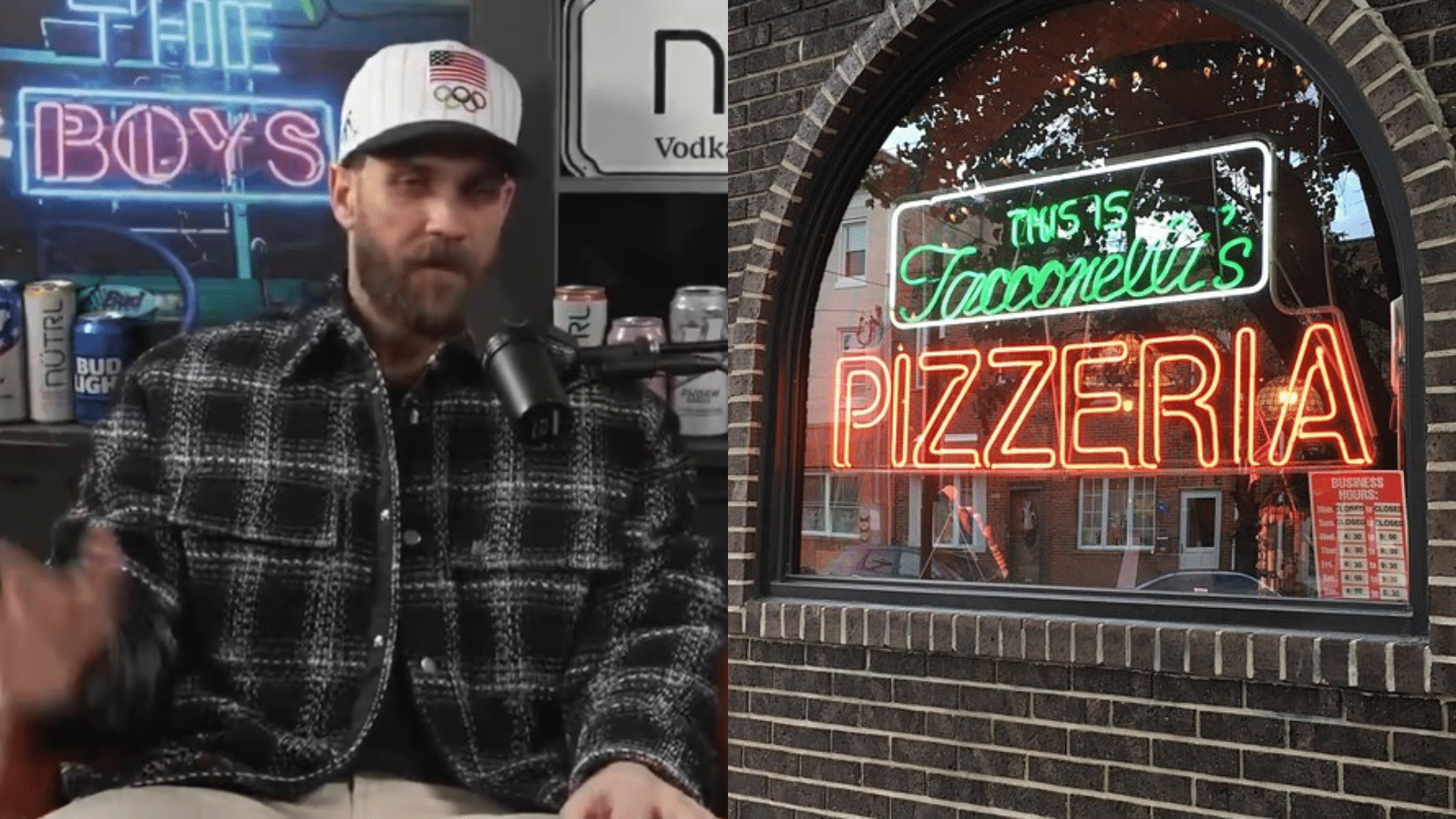 WATCH: Bryce Harper gives a shout out to Tacconelli's, the best