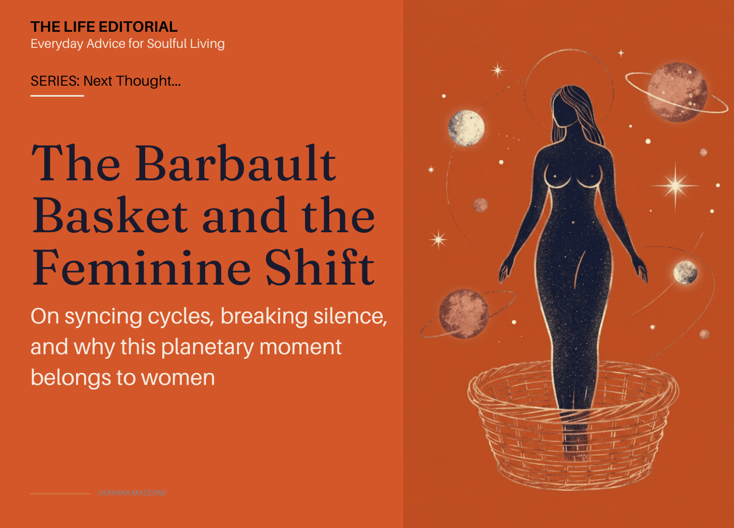 Next Thought: The Barbault Basket and the Feminine Shift