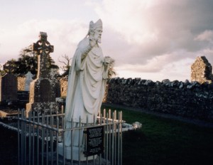 Statue of St Patrick - Hill of Slane, Ireland