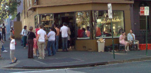 Surry Hills must be the only place outside the former Soviet Union where people queue for bread.