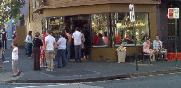 Surry Hills must be the only place outside the former Soviet Union where people queue for bread.