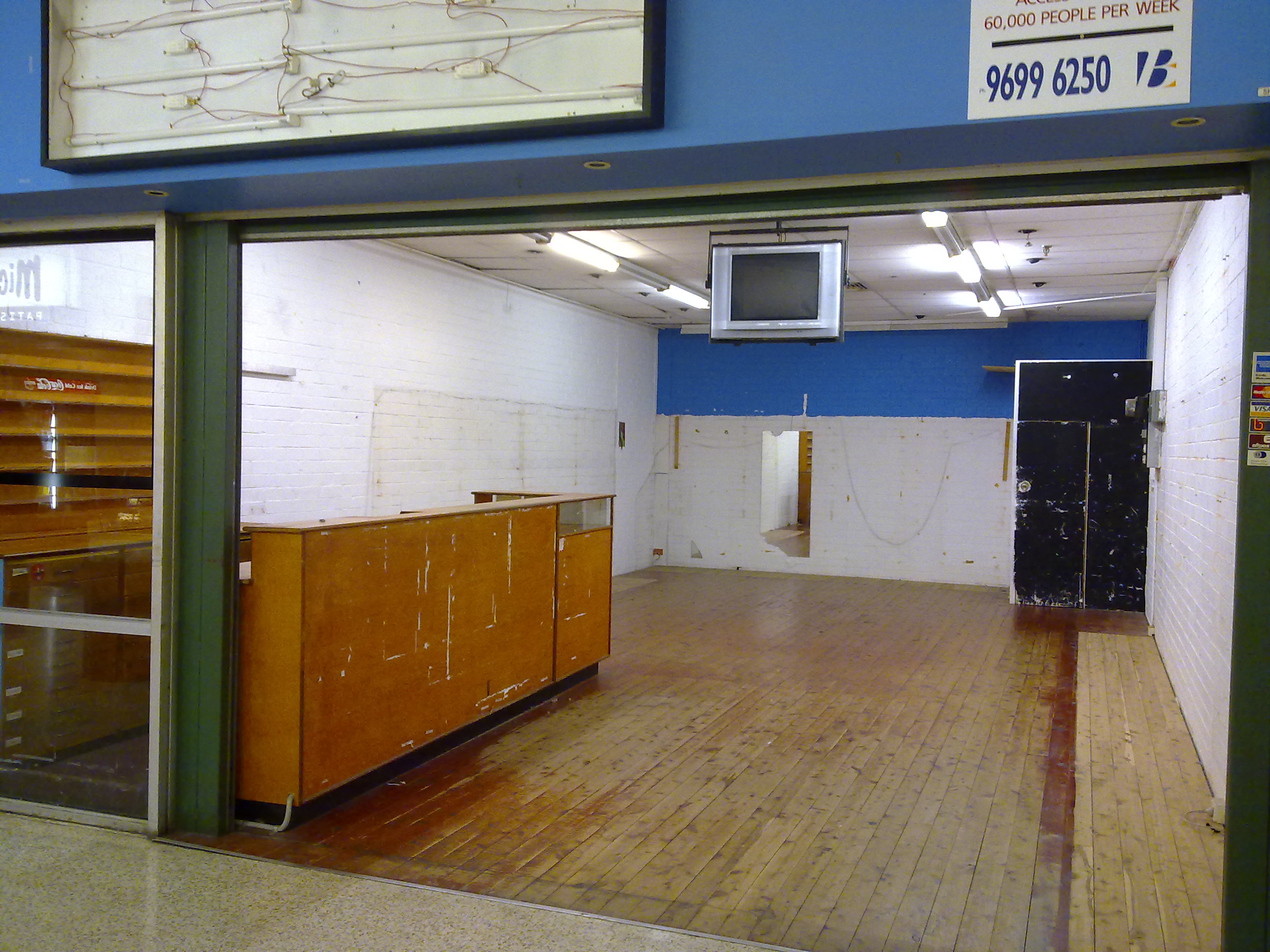 The former record store at Surry Hills Shopping Centre