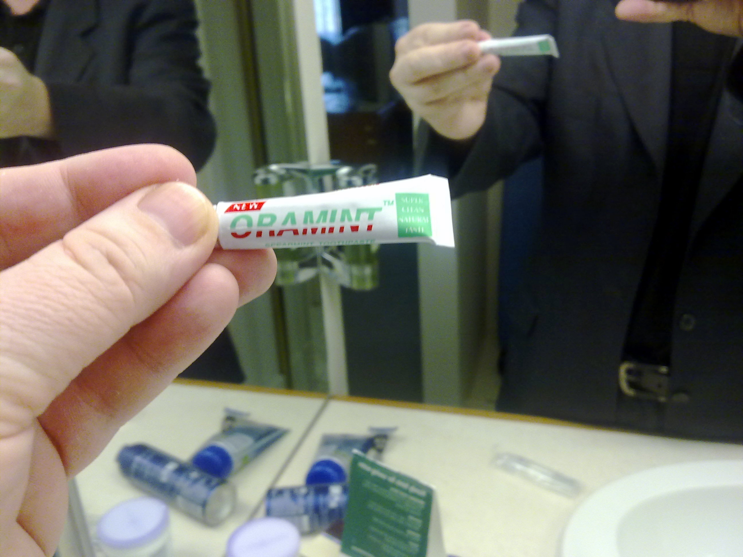 Tiny Toothpaste Tube