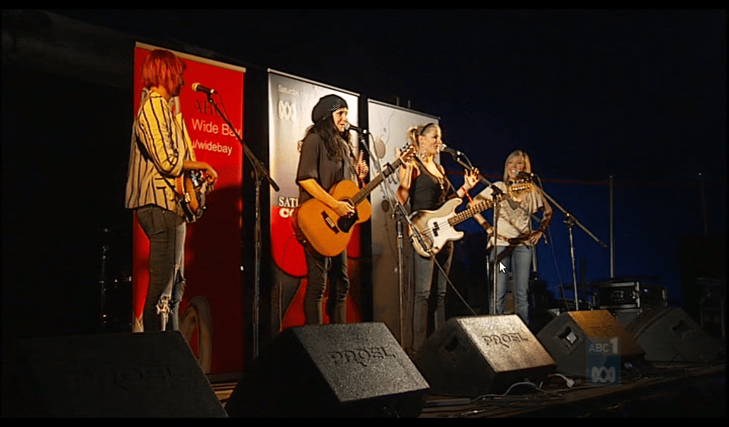Saturday Night Country live show on Landline on ABC1