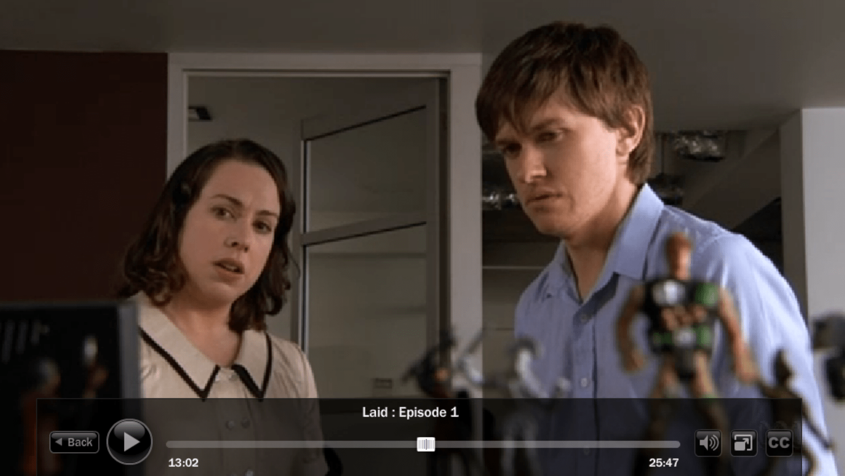 Scene from Laid from ABC1