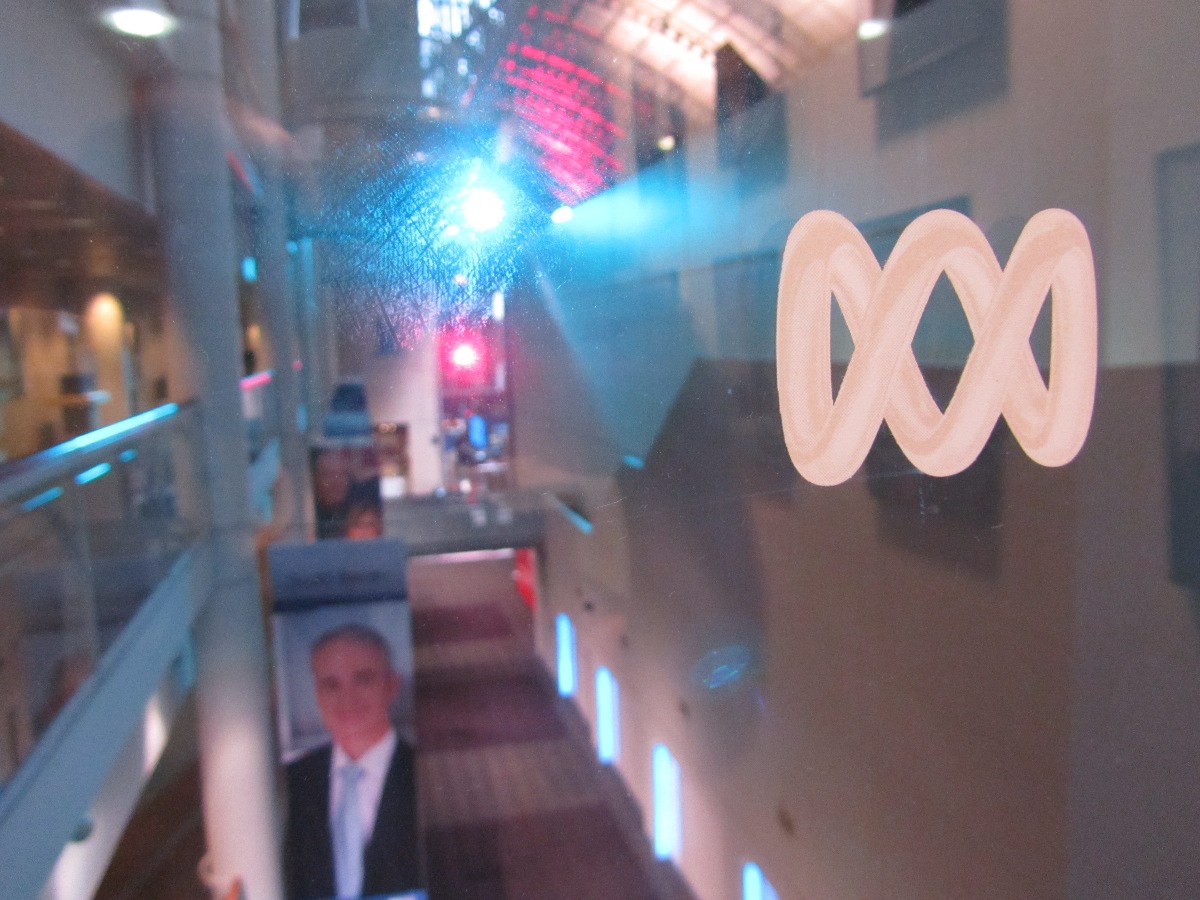ABC Election coverage viewed from the second floor